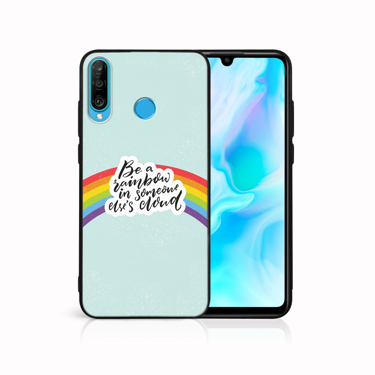 Levně MY ART Ochranný kryt Huawei P30 Lite RAINBOW (105)