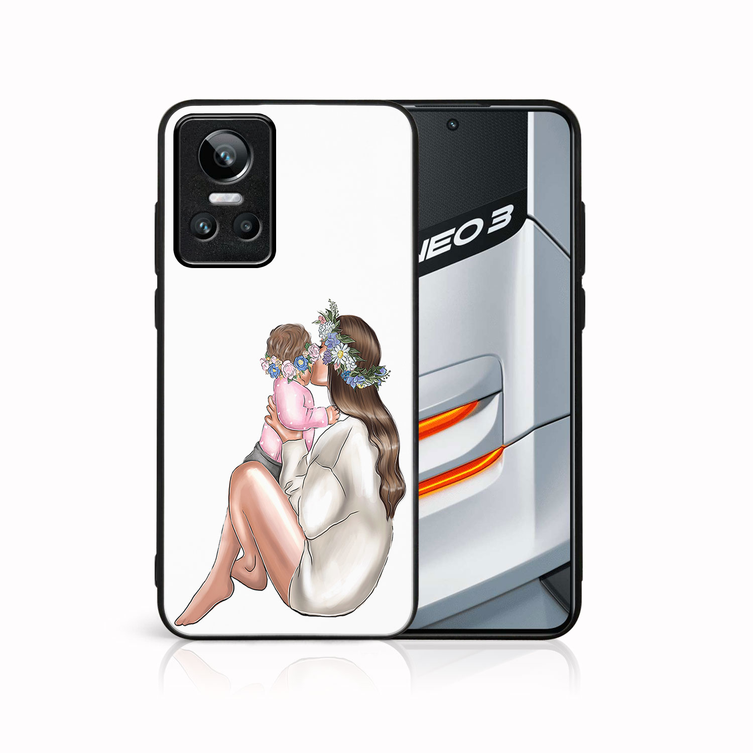 Levně MY ART Ochranný kryt Realme GT Neo3 BABY GIRL (111)