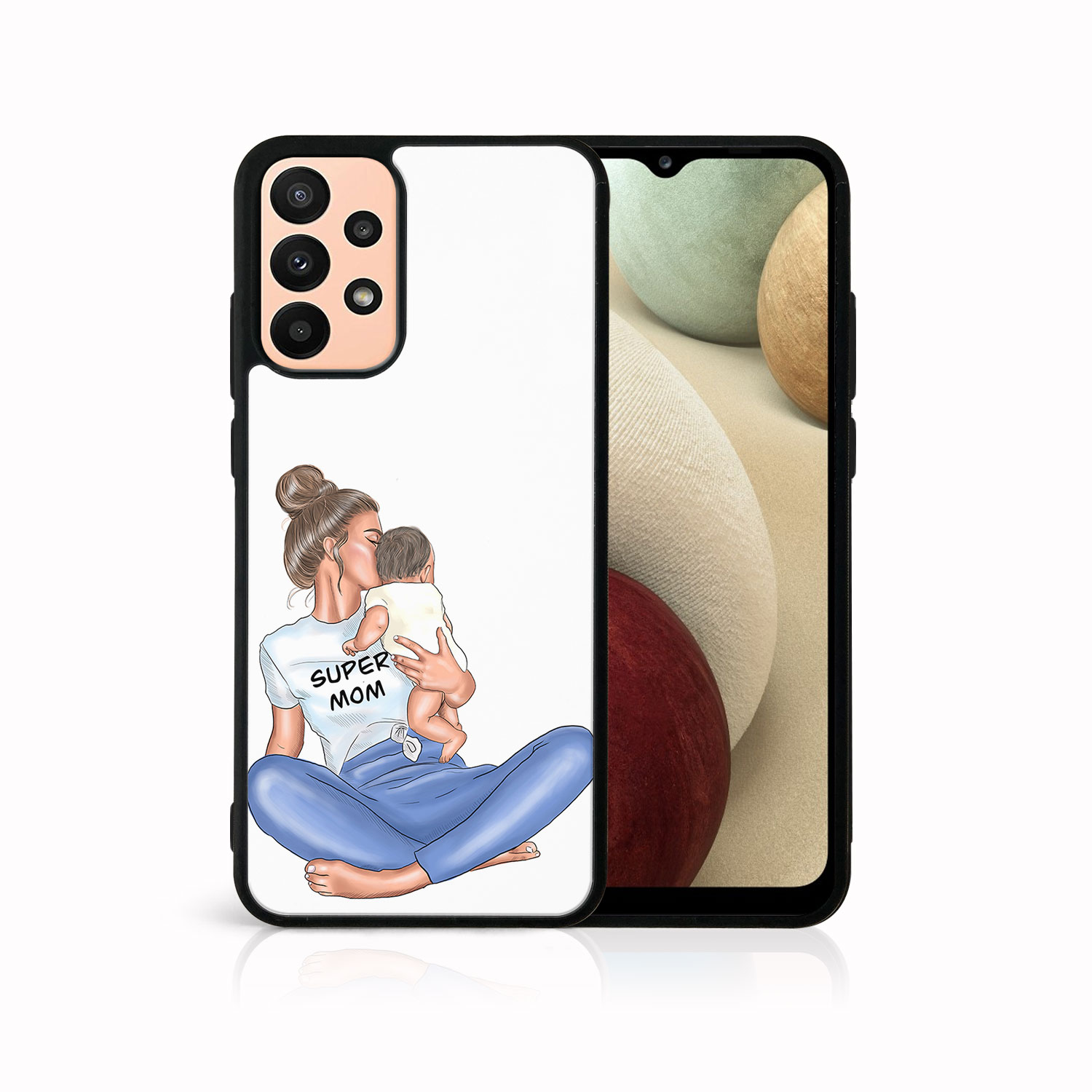 Levně MY ART Ochranný obal Samsung Galaxy A13 5G SUPERMOM (112)