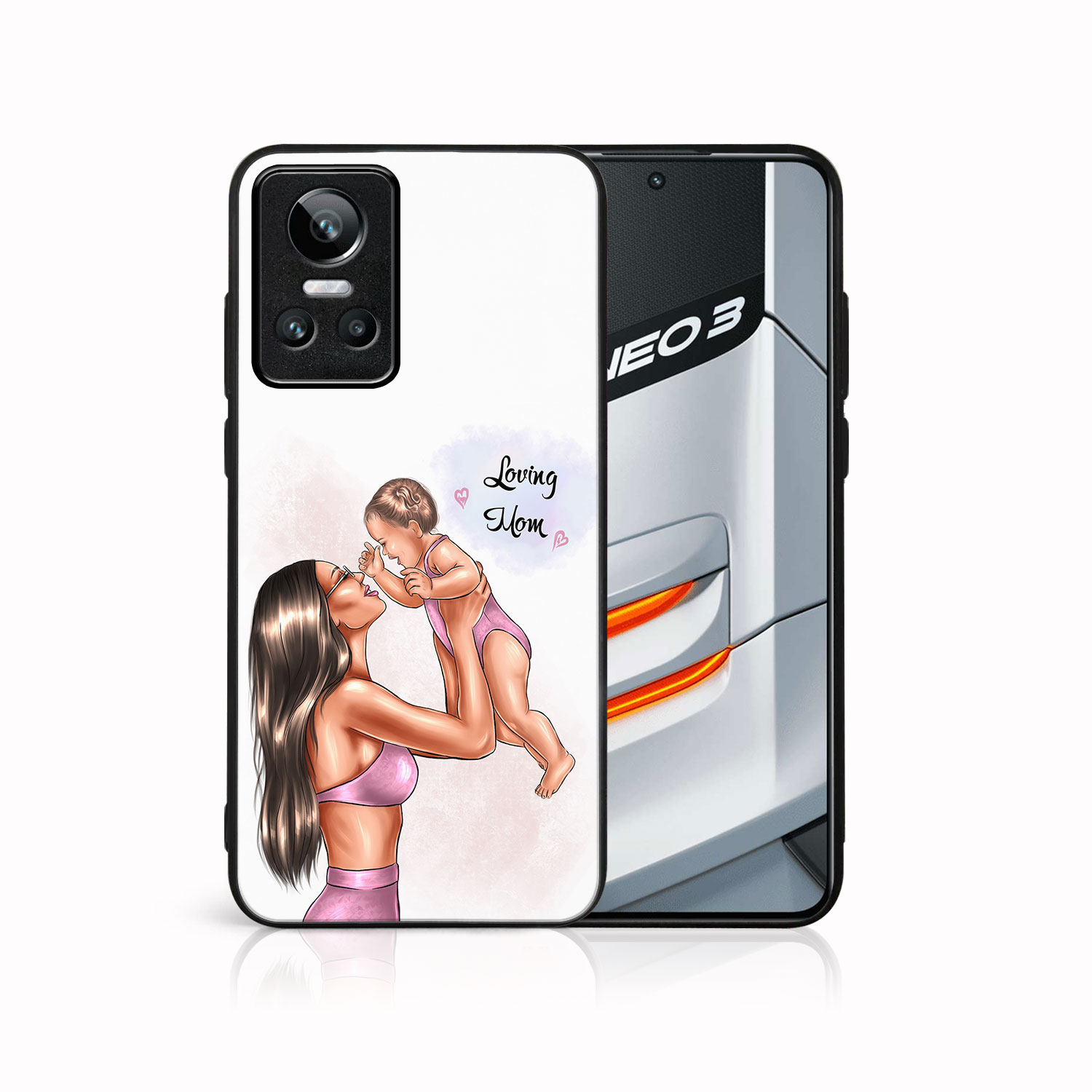 Levně MY ART Ochranný kryt Realme GT Neo 3 LOVING MOM (115)
