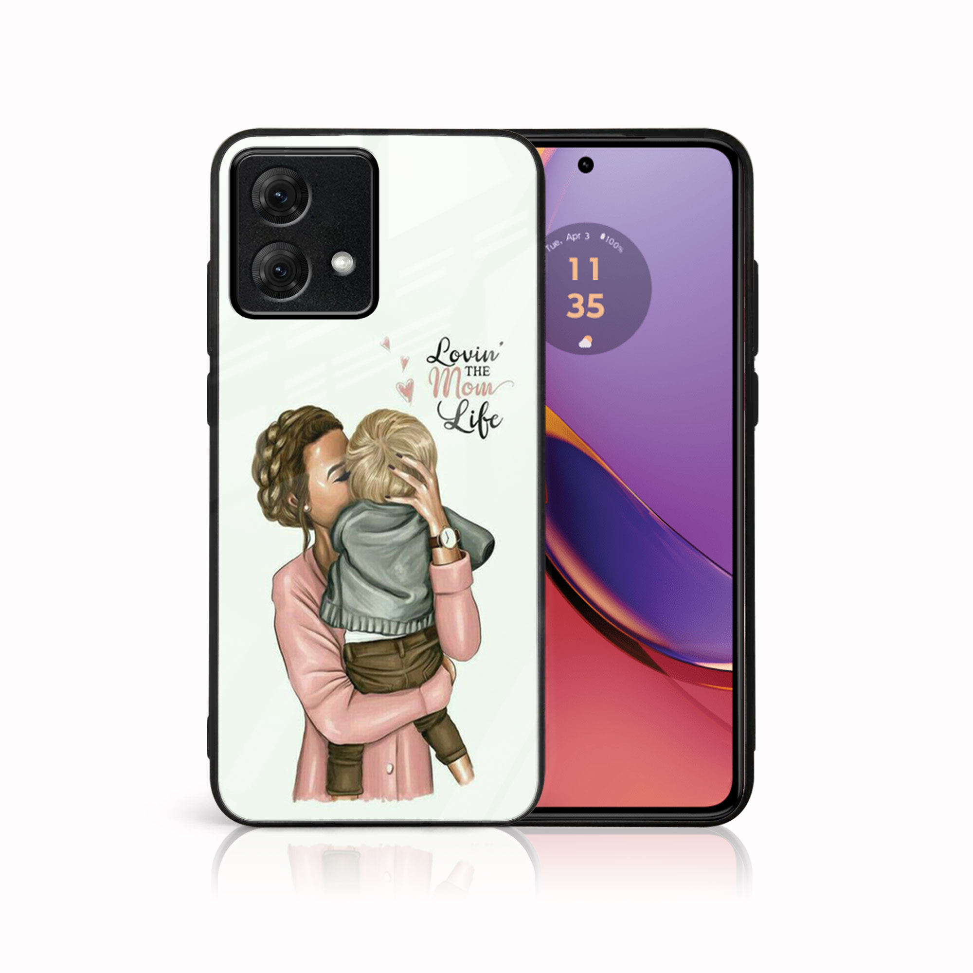 Levně MY ART Ochranný kryt pro Motorola Moto G84 5G MOM LIFE (118)