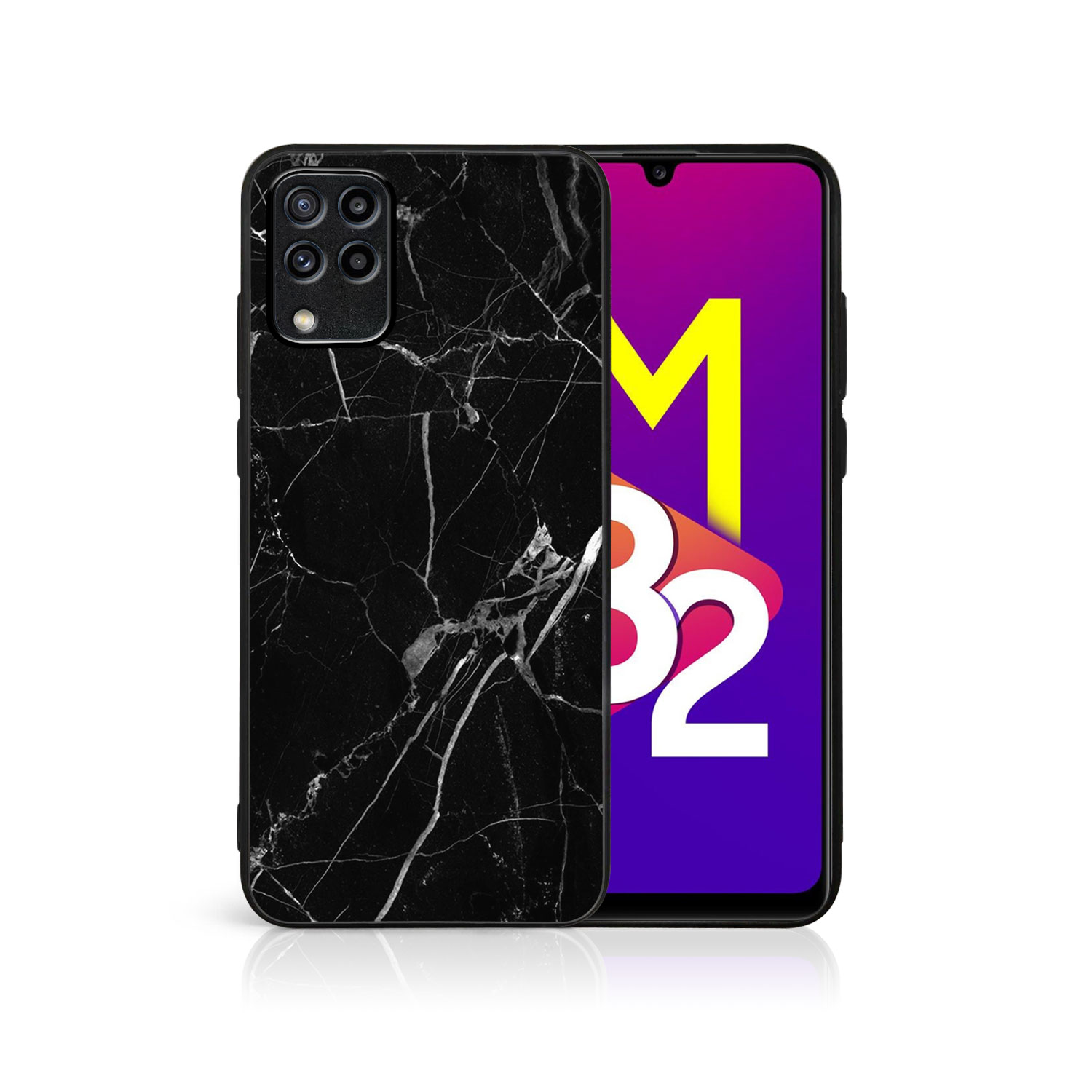 Levně MY ART Ochranný kryt pre Samsung Galaxy M33 5G BLACK MARBLE (142)