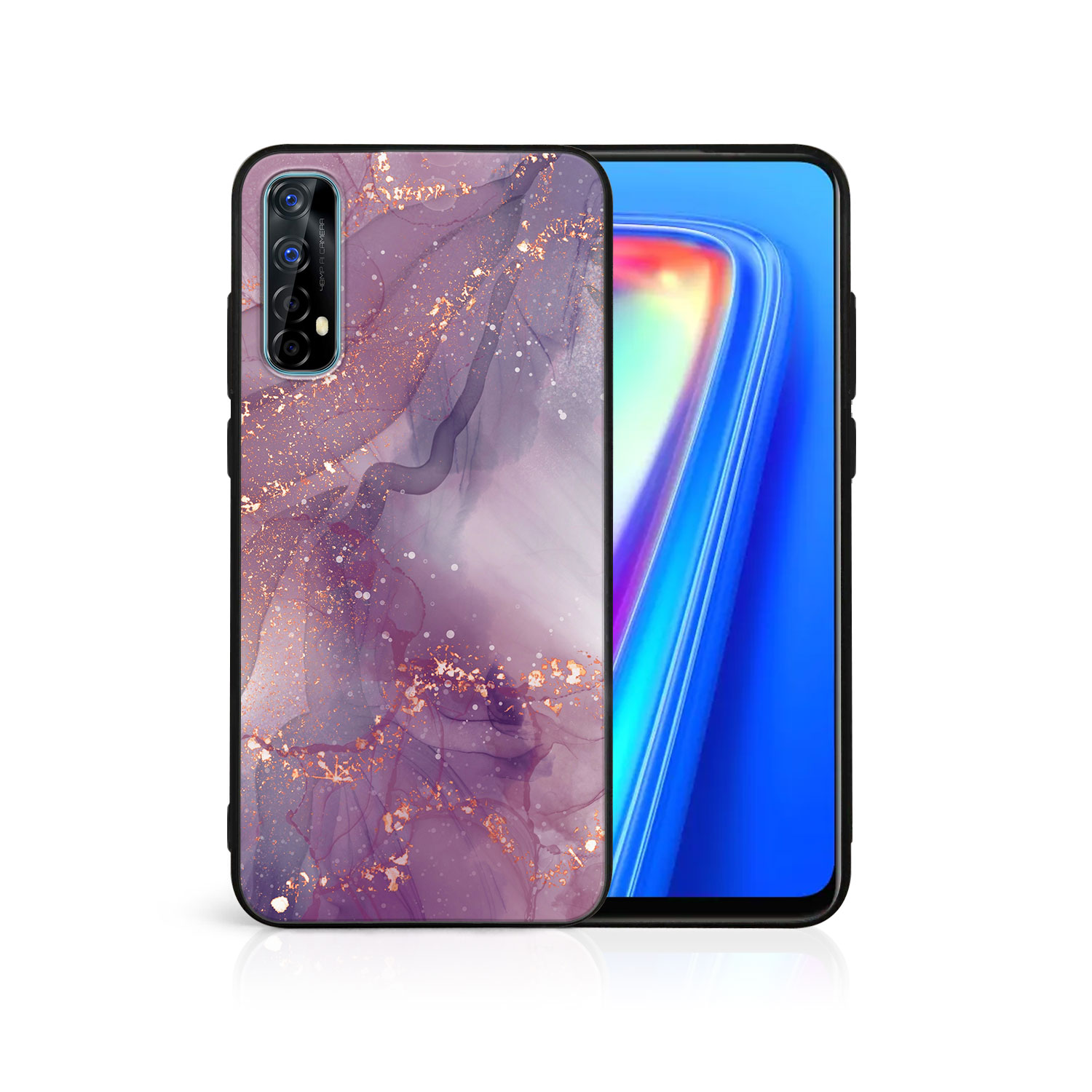 Levně MY ART Ochranný kryt Realme 7 PURPLE (148)