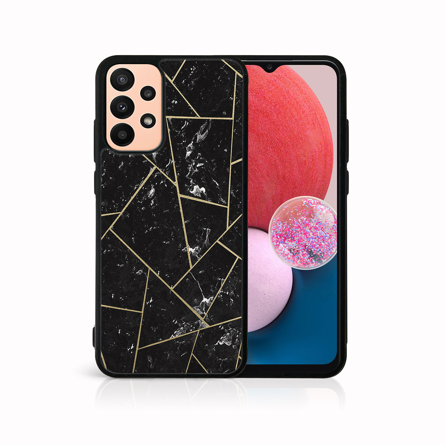 Levně MY ART Ochranný obal Samsung Galaxy A13 POLYGONAL (150)