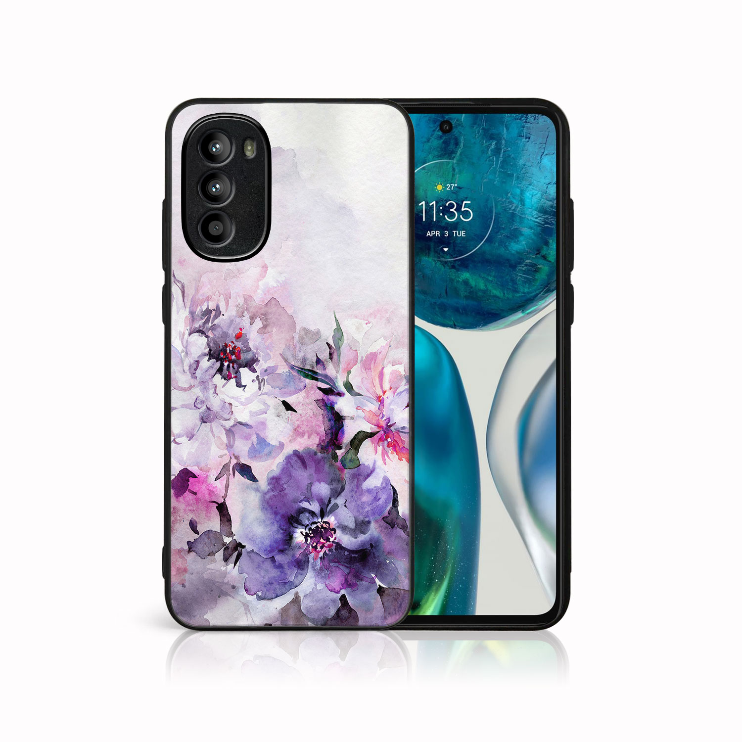 Levně MY ART Ochranný obal Motorola Moto G52 PEONIES (156)