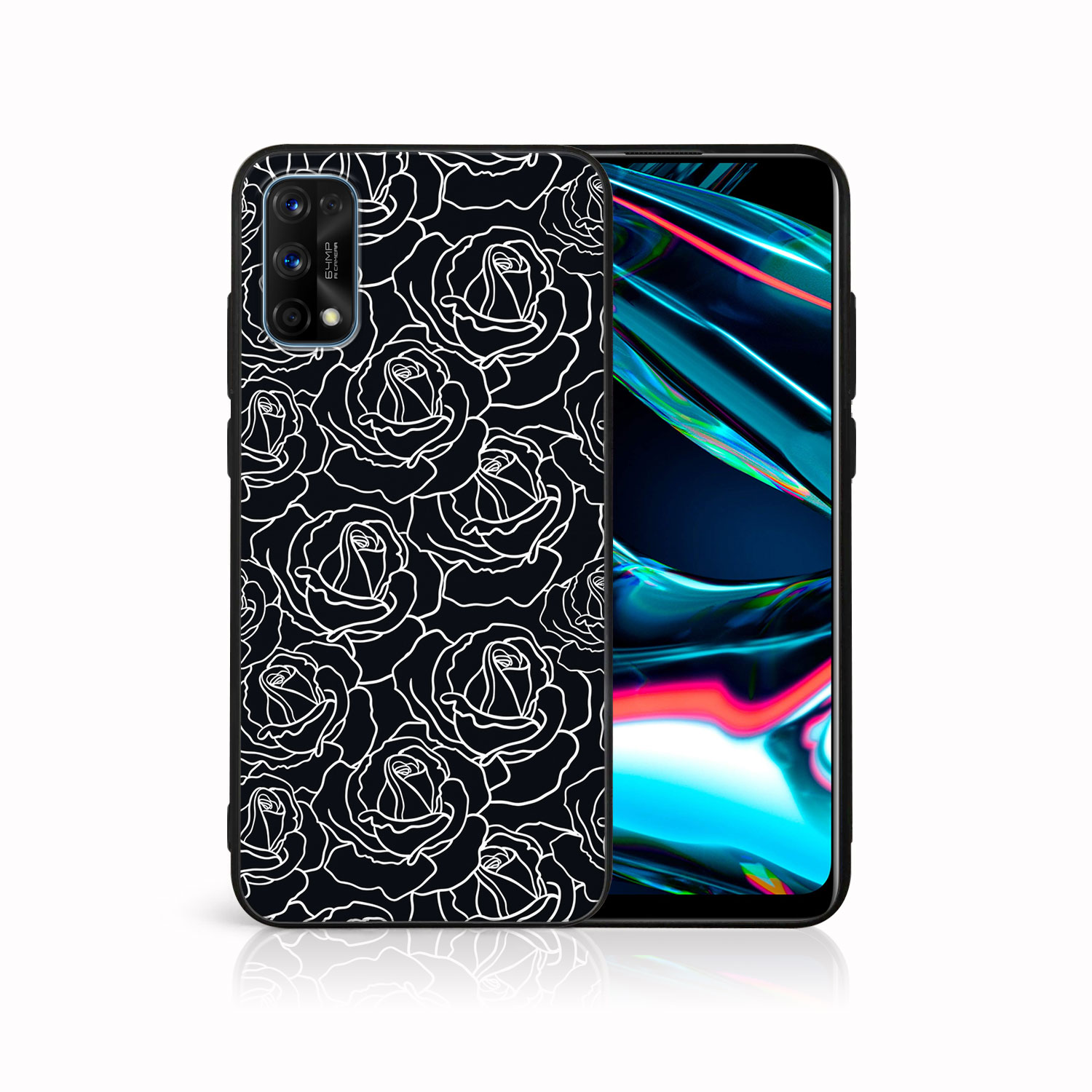 Levně MY ART Ochranný kryt Realme 7 Pro ROSES (172)