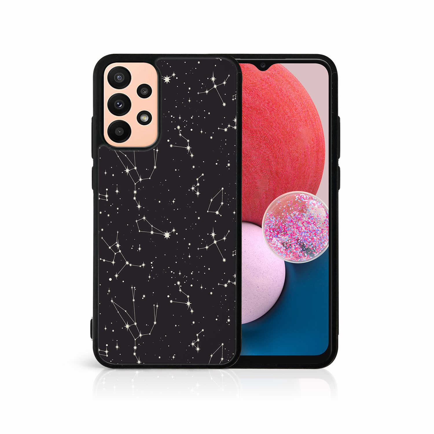 Levně MY ART Ochranný obal Samsung Galaxy A13 BaW STARRY (173)
