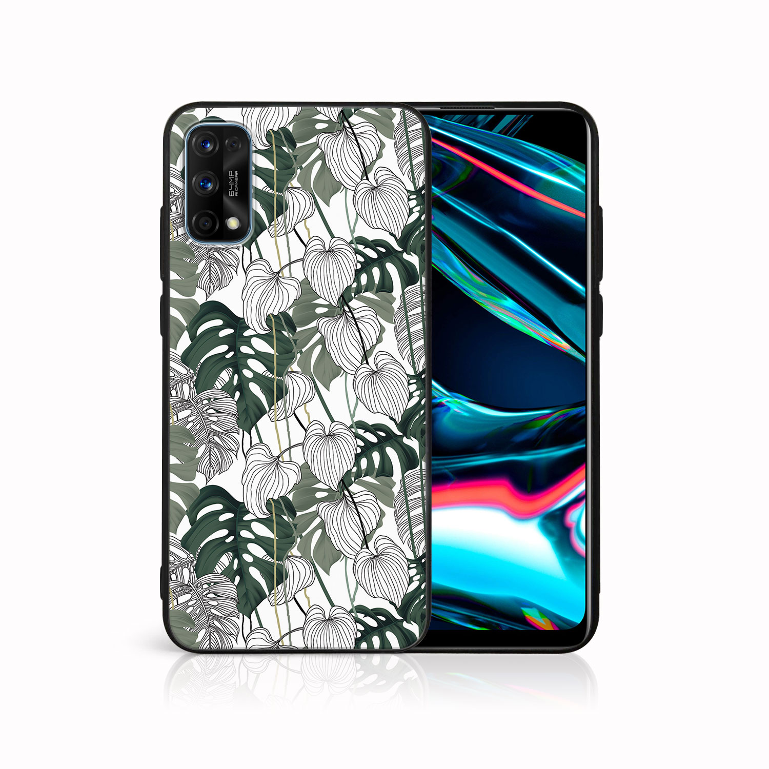 Levně MY ART Ochranný kryt Realme 7 Pro LEAF (175)