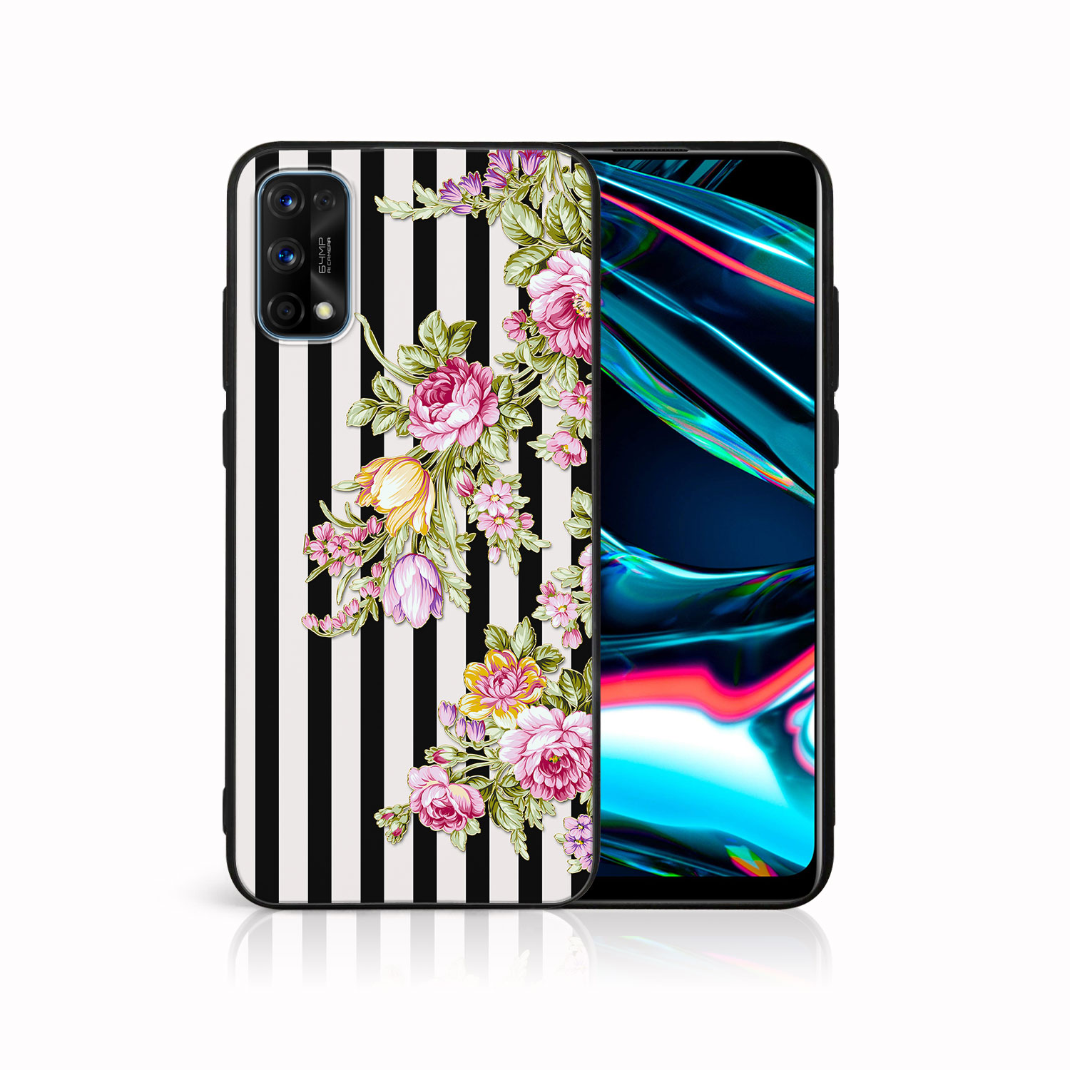 Levně MY ART Ochranný kryt Realme 7 Pro STRIPS (176)