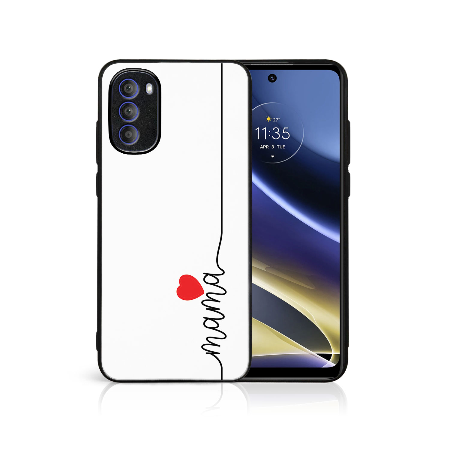 Levně MY ART Ochranný kryt pro Motorola Moto G31 / G41 máma (200)