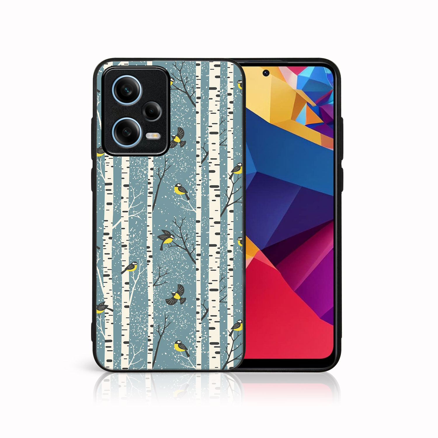 Levně MY ART Kryt s vánočním designem Xiaomi Redmi Note 12 5G BIRCH (072)