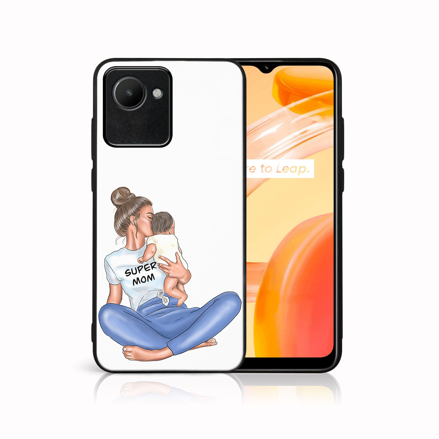 Levně MY ART Ochranný kryt Realme C30 SUPERMOM (112)
