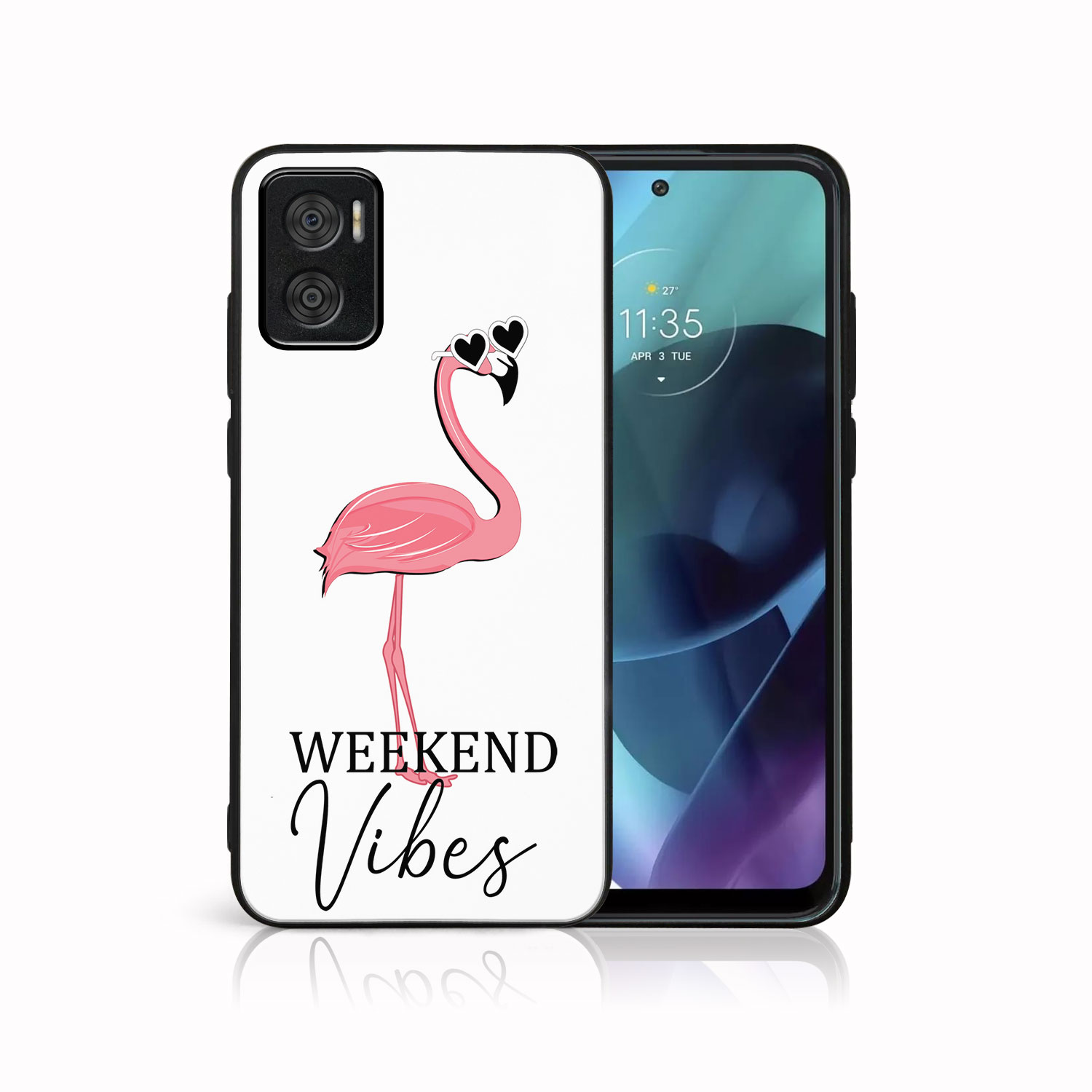 Levně MY ART Ochranný obal Motorola Moto E22 / E22i VIBES (128)