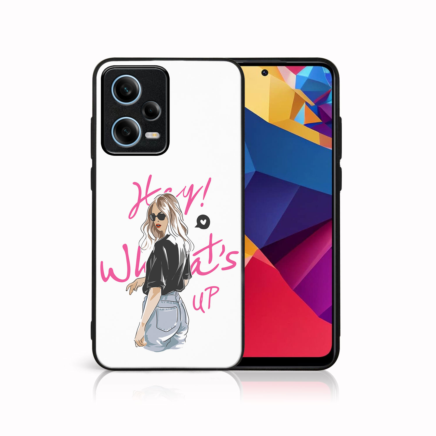 Levně MY ART Ochranný obal Xiaomi Redmi Note 12 5G WHATSUP (132)
