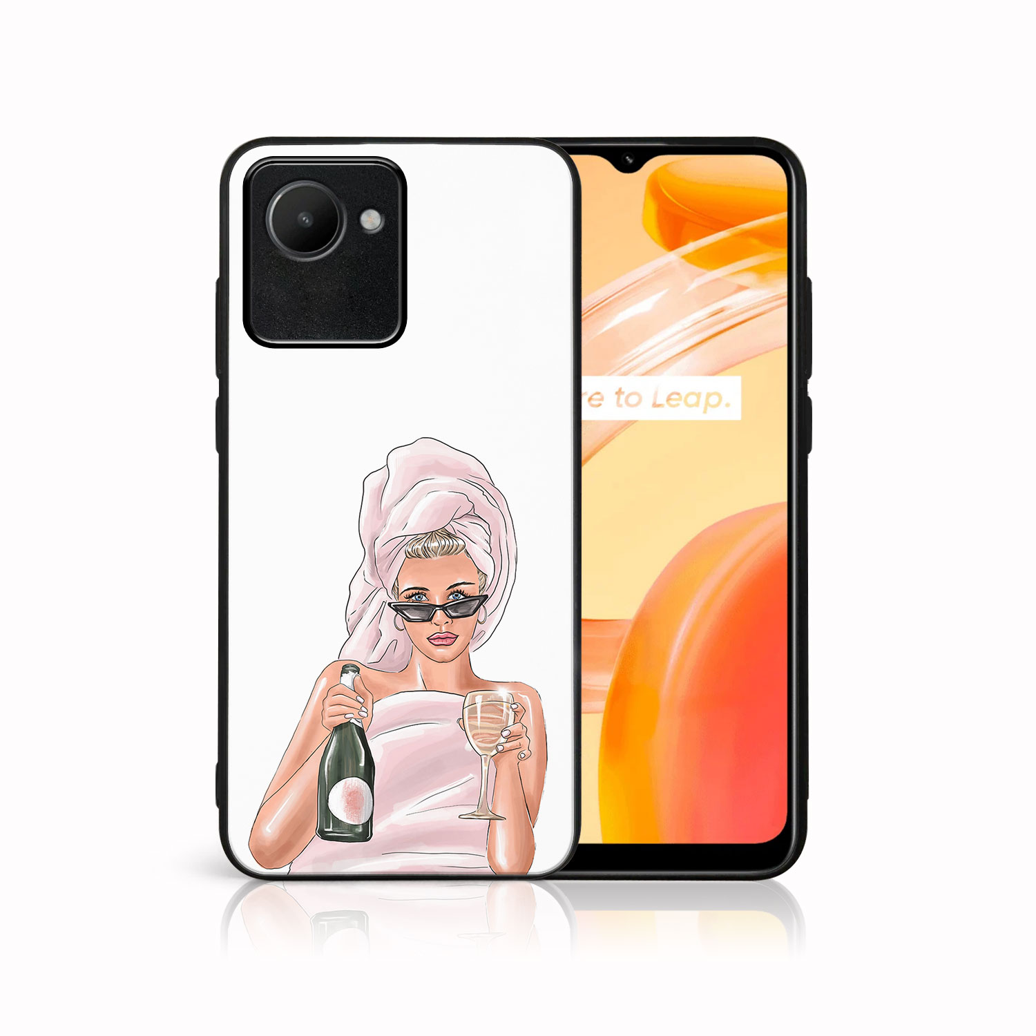 Levně MY ART Ochranný kryt Realme C30 CHAMPAGNE (134)