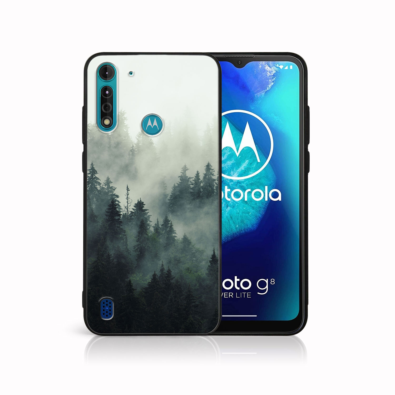 Levně MY ART Ochranný kryt pro Motorola Moto G8 Power Lite FOREST (248)