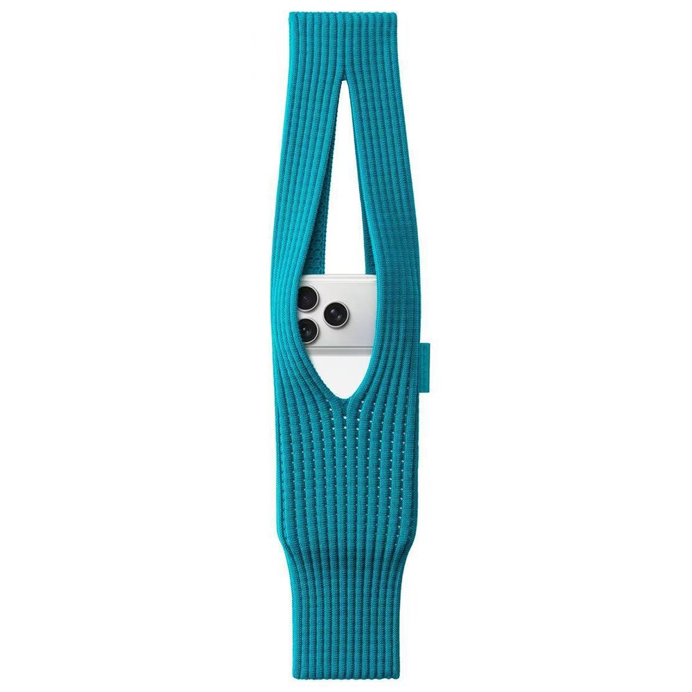 Levně SOFT POCKET Pouzdro / kapsa na mobil 40cm světle modrá