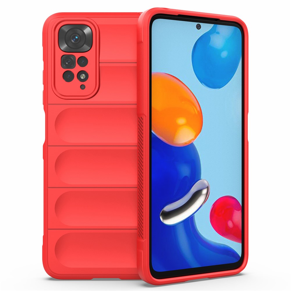 Levně STEPS Ochranný kryt pro Xiaomi Redmi Note 11 / Note 11S červený