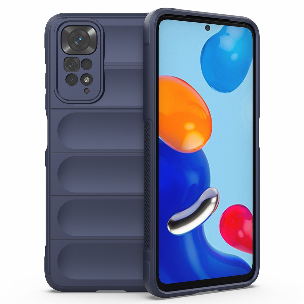 Levně STEPS Ochranný kryt pro Xiaomi Redmi Note 11 / Note 11S tmavě modrý