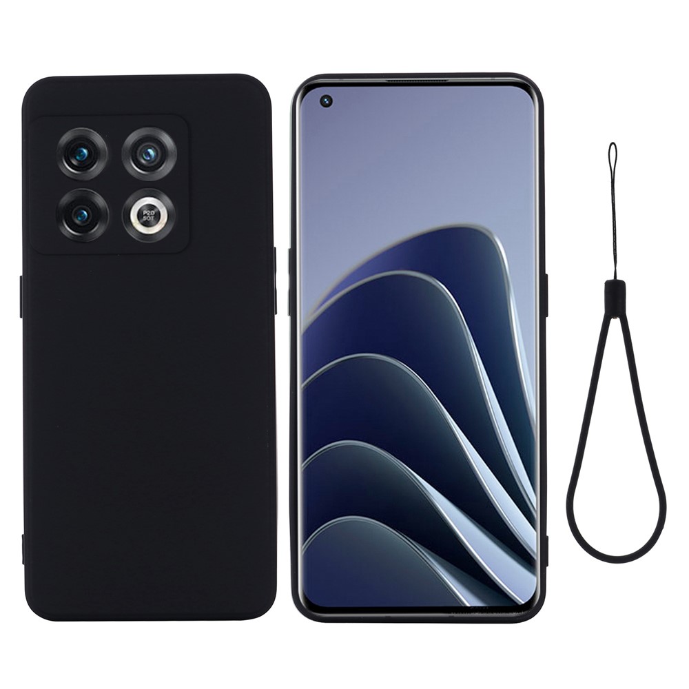 Levně RUBBER Ochranný obal pro OnePlus 10 Pro 5G černý