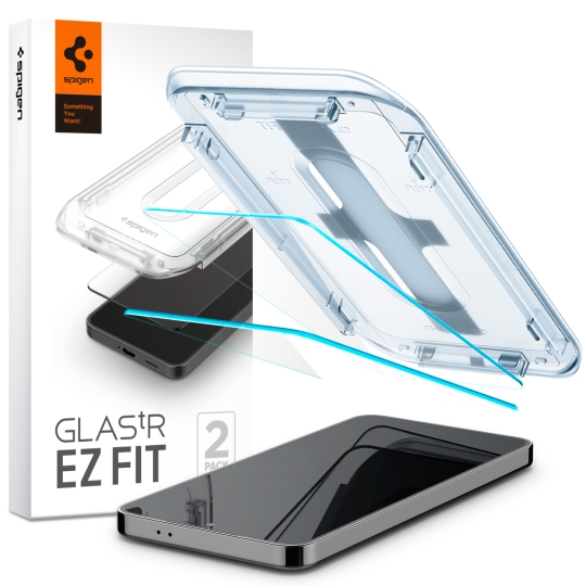 Levně SPIGEN GLAS.tR EZ FIT 2x Ochranné sklo Samsung Galaxy S24 5G