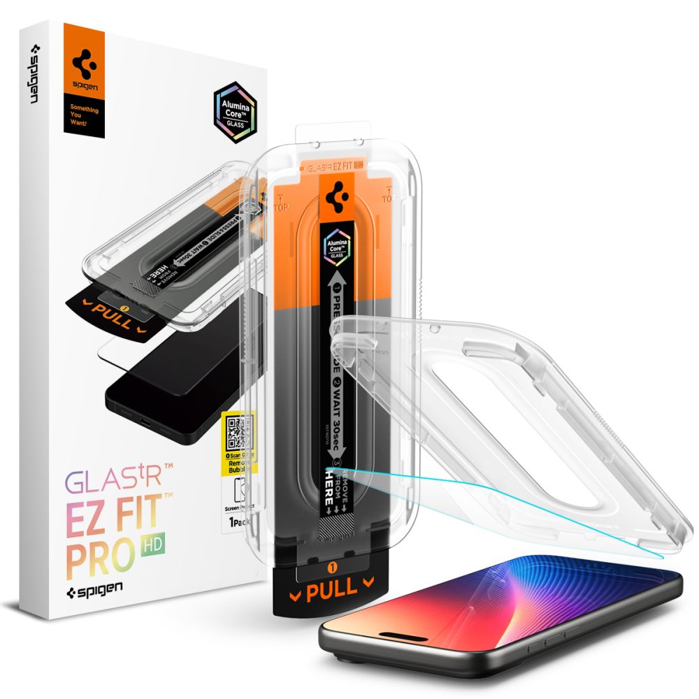 Levně SPIGEN GLAS.TR EZ FIT PRO Ochranné sklo Apple iPhone 17 Pro Max čiré