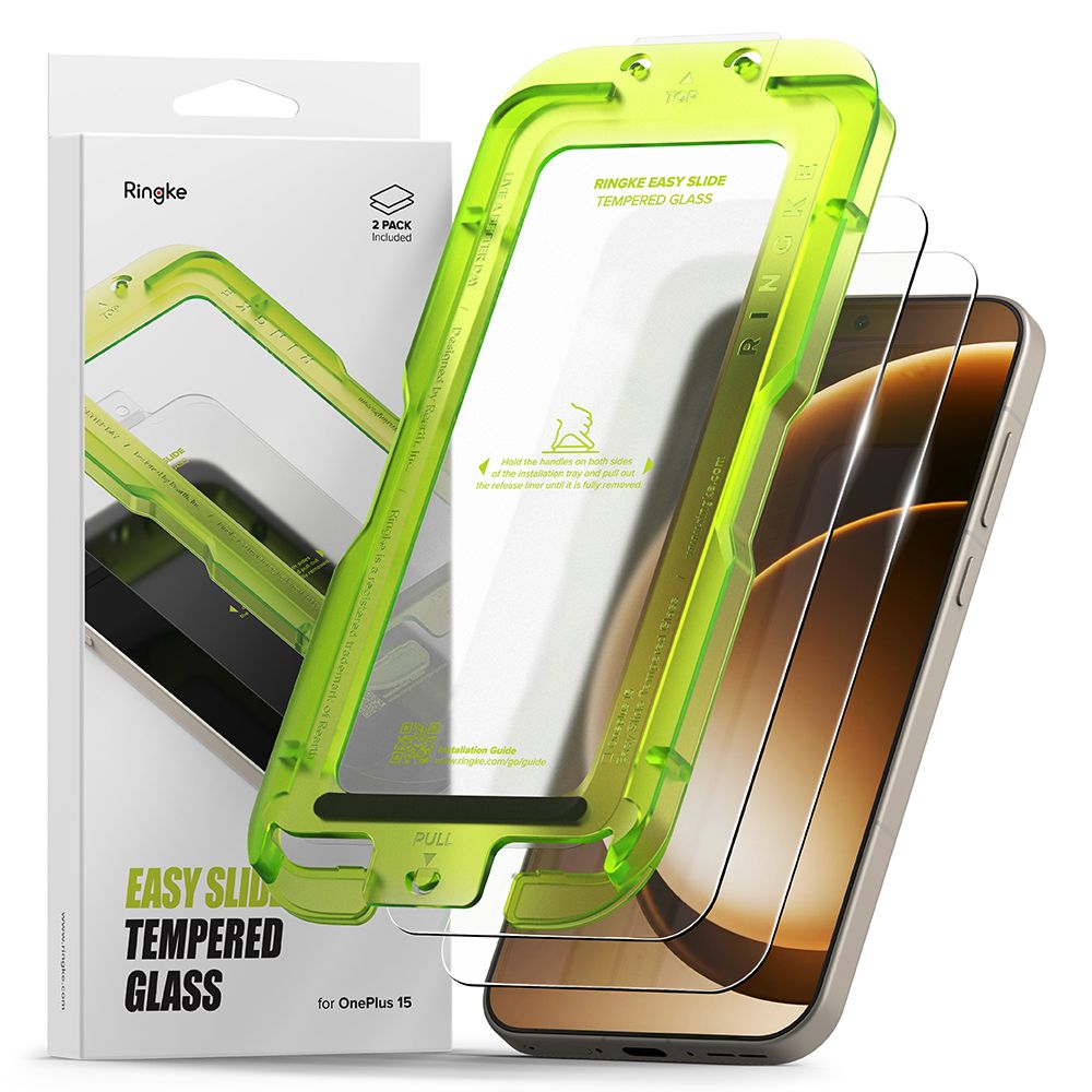 Levně RINGKE EASY SLIDE 2x Ochranné sklo OnePlus 15 CLEAR