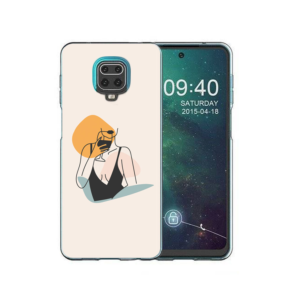 Levně MY ART Ochranný kryt Xiaomi Redmi Note 9S / Note 9 Pro WOMAN (100)