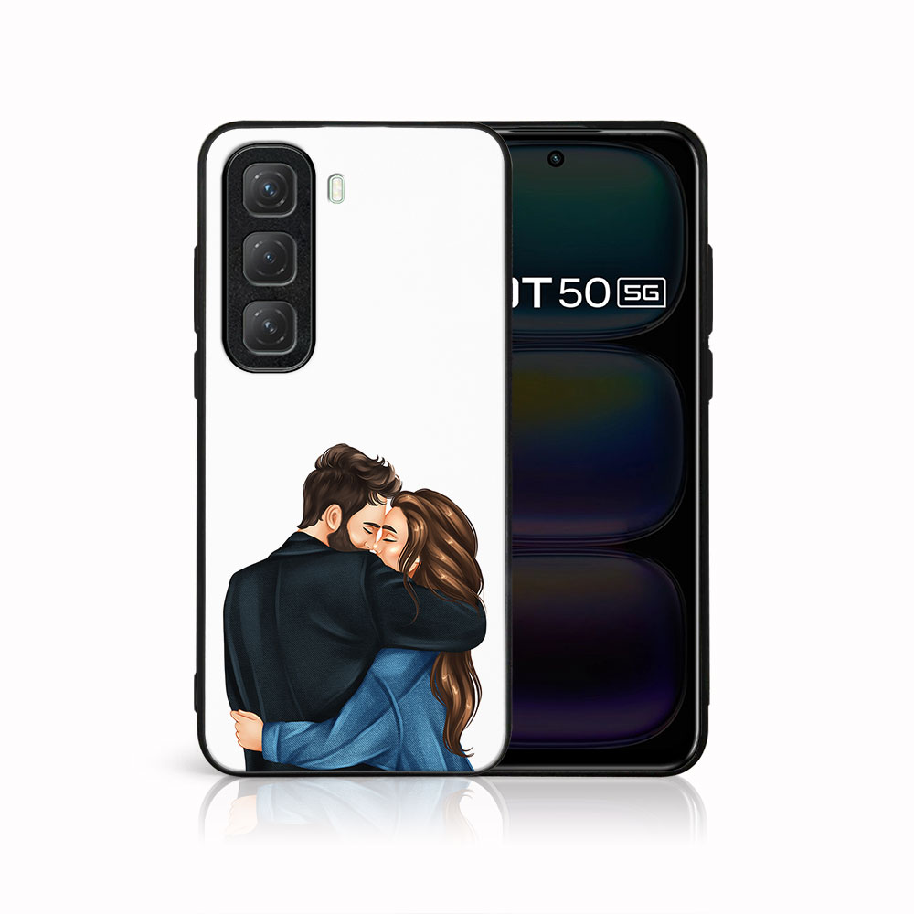 Levně MY ART Ochranný kryt pro Infinix Hot 50 COUPLE (117)