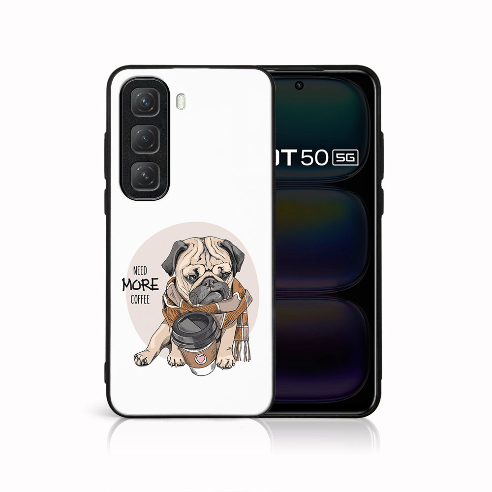 Levně MY ART Ochranný kryt pro Infinix Hot 50 MORE COFFEE (184)