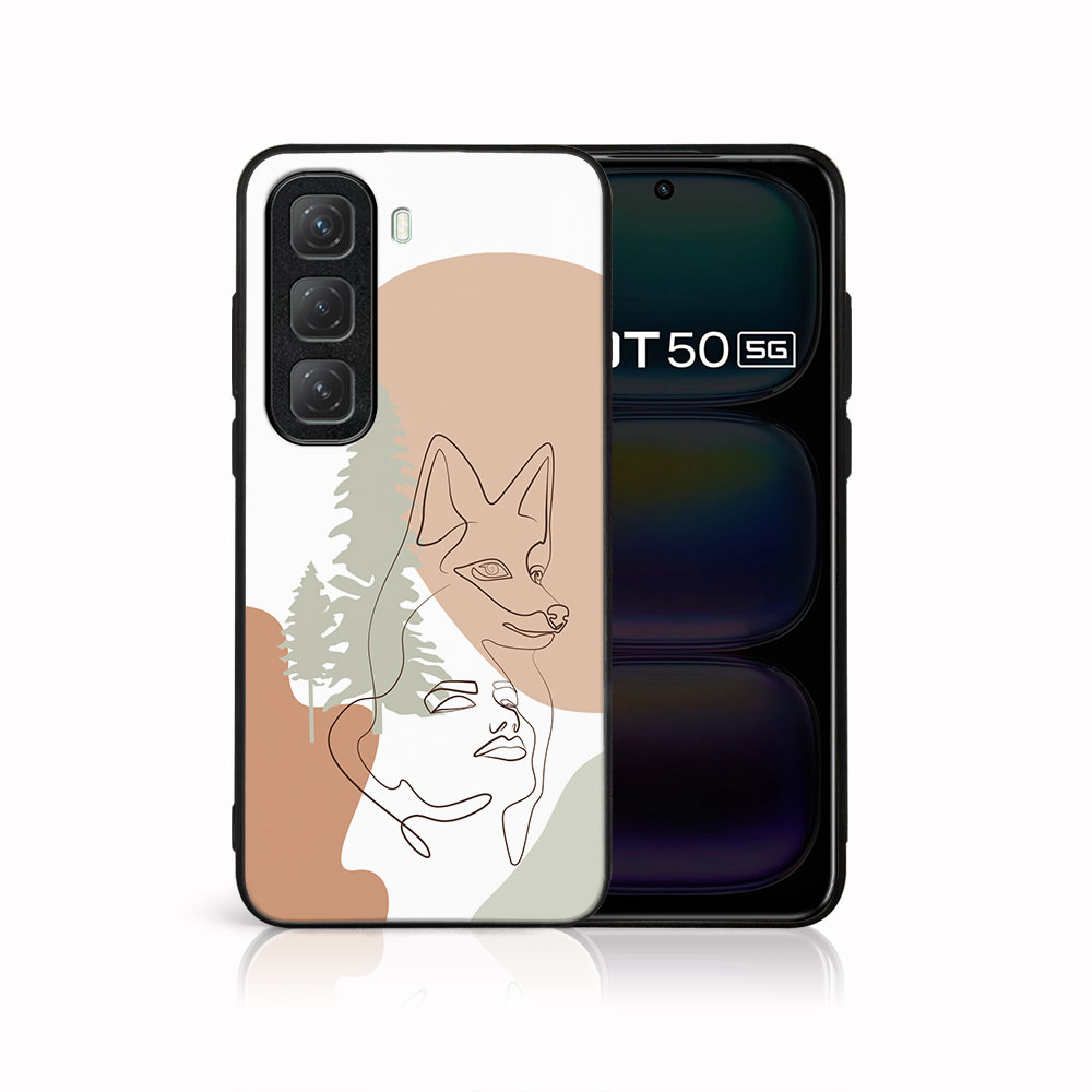 Levně MY ART Ochranný kryt pro Infinix Hot 50 FOX (191)