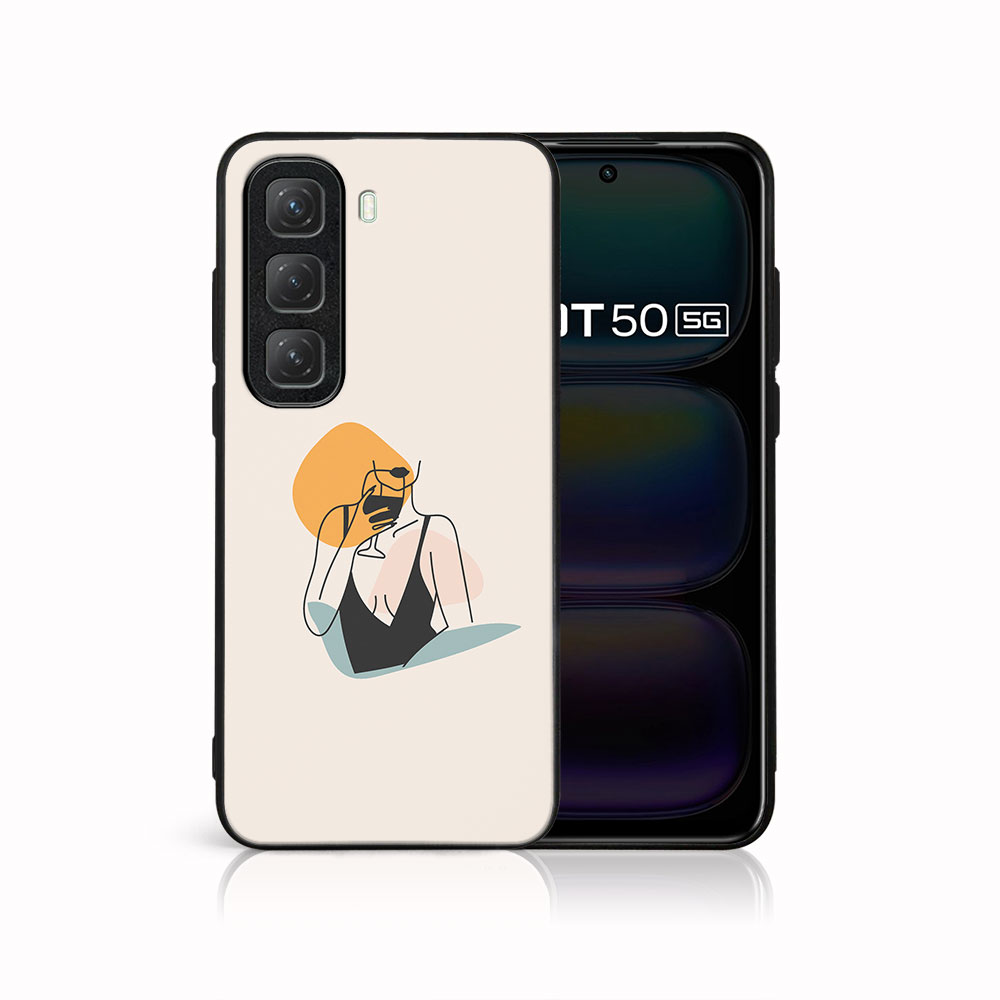 Levně MY ART Ochranný kryt pro Infinix Hot 50 WOMAN (197)