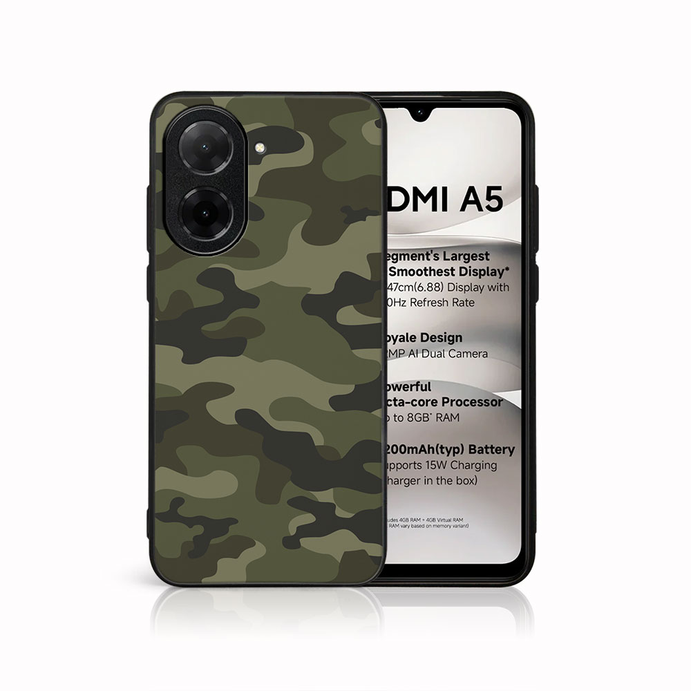 Levně MY ART Ochranný kryt pro Xiaomi Redmi A5 GREEN CAMO (235)