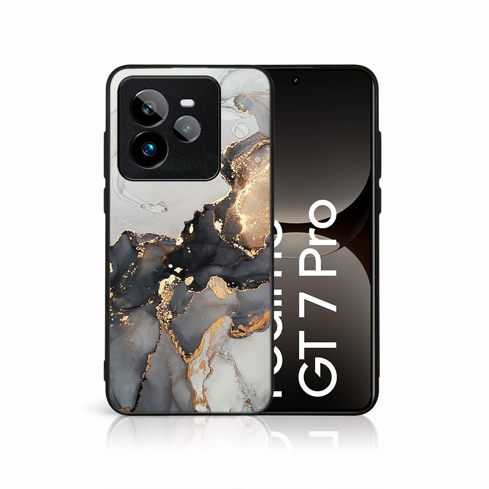 MY ART Ochranný kryt pro Realme GT 7 Pro 5G GREY MARBLE (140)