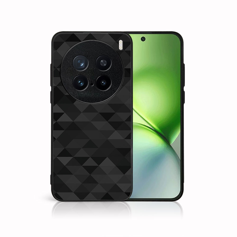 MY ART Ochranný kryt pro Vivo X200 Pro 5G BLACK TRIANGLES (232)