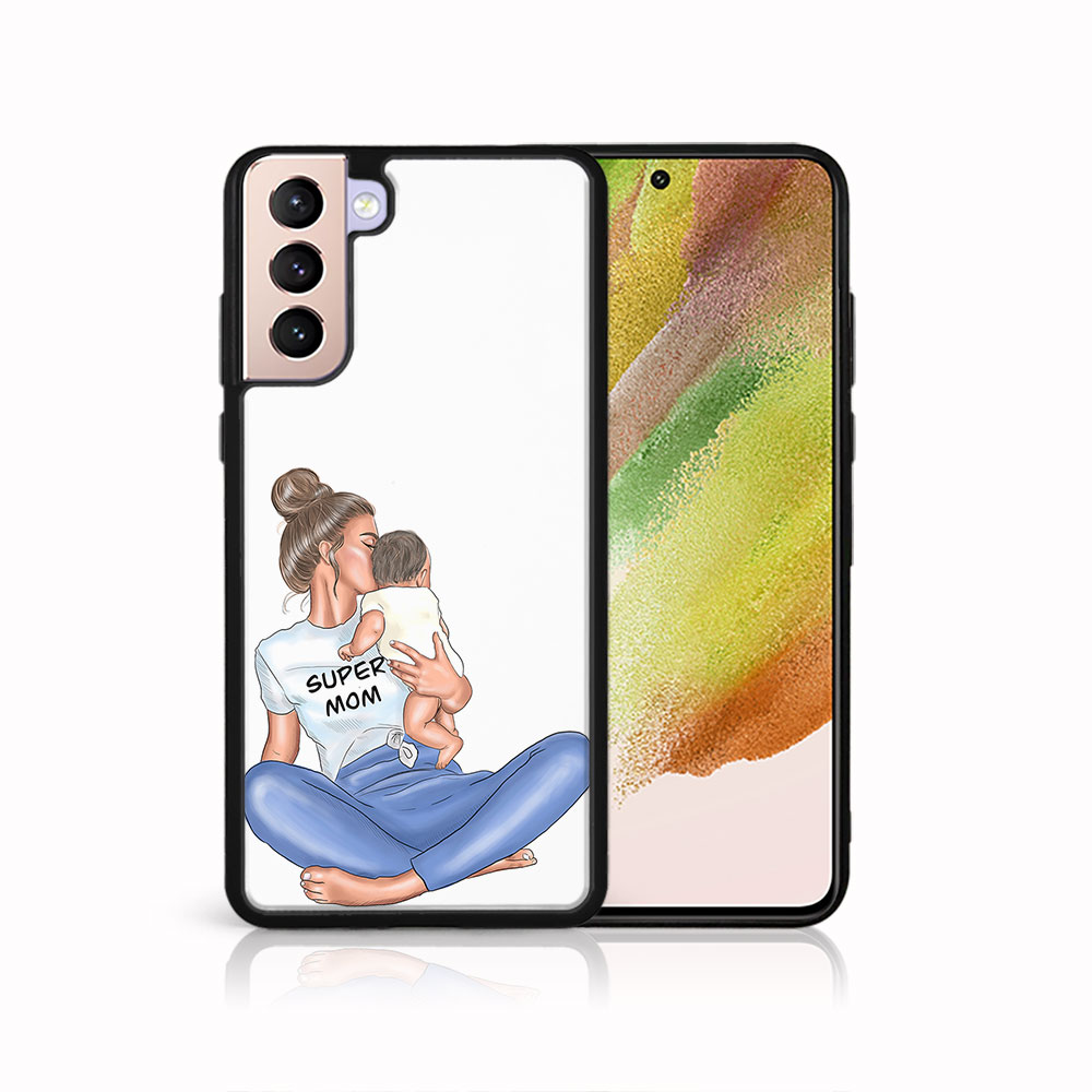 Levně MY ART Ochranný kryt pro Samsung Galaxy S22 5G SUPERMOM (112)