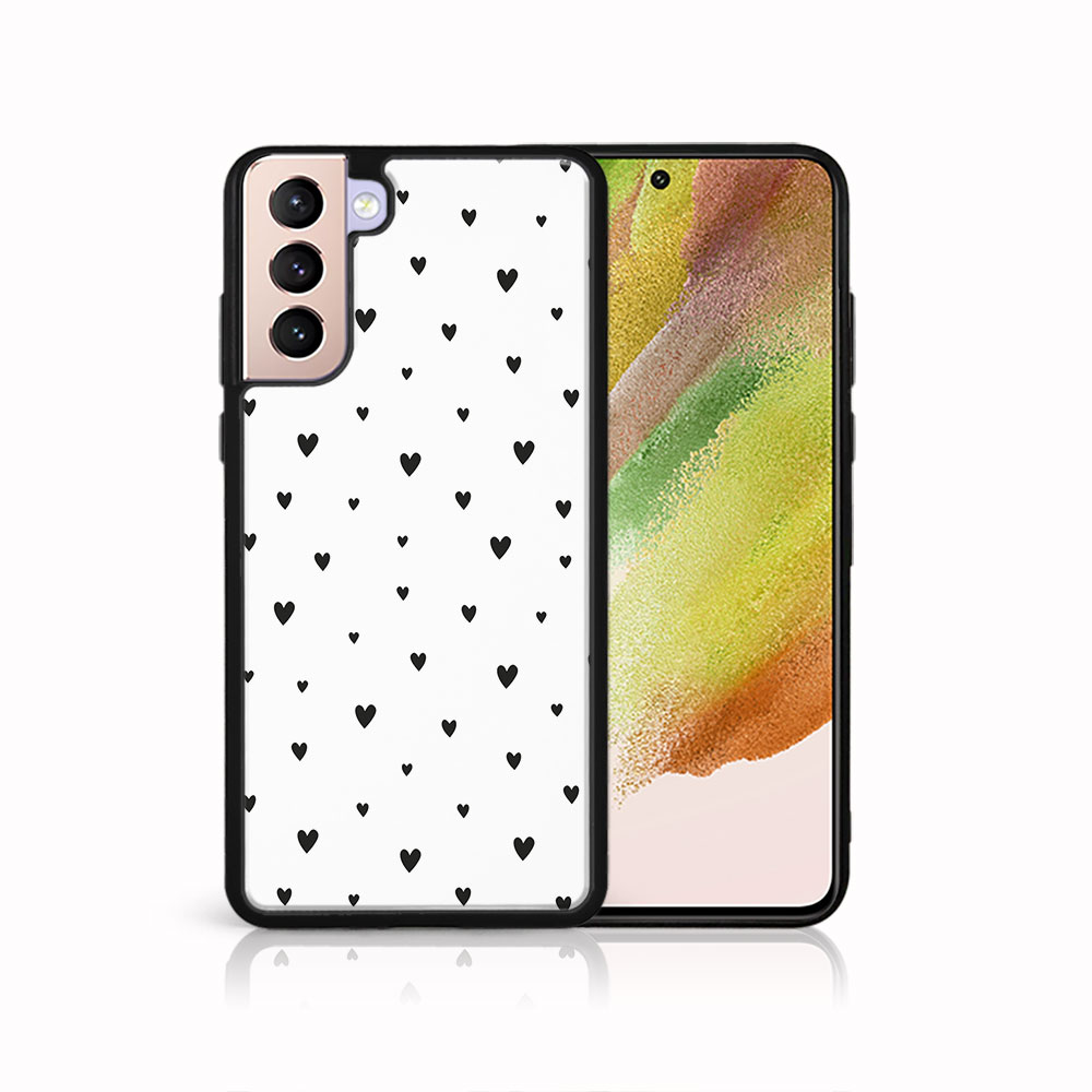 Levně MY ART Ochranný kryt pro Samsung Galaxy S22 5G BLACK HEARTS (167)