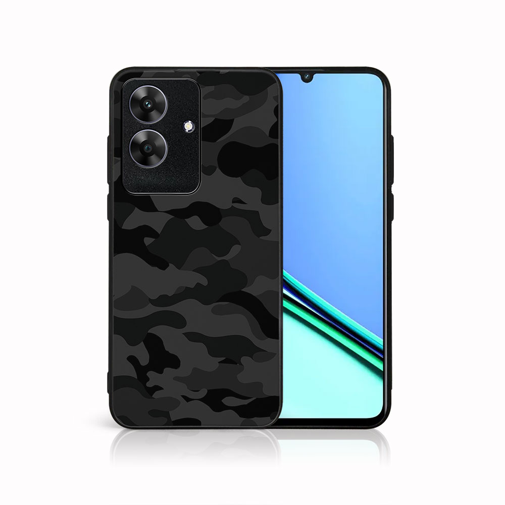 Levně MY ART Ochranný kryt pro Realme Note 60 BLACK CAMO (234)