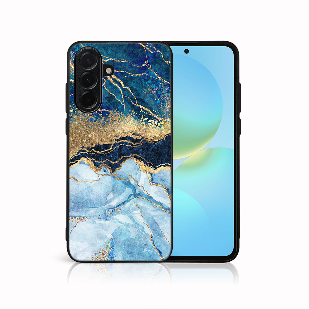 MY ART Ochranný kryt pro Samsung Galaxy A56 BLUE MARBLE (141)