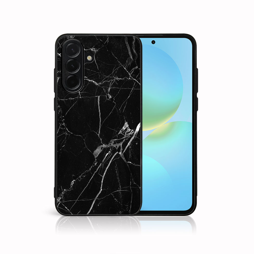 MY ART Ochranný kryt pro Samsung Galaxy A56 BLACK MARBLE (142)