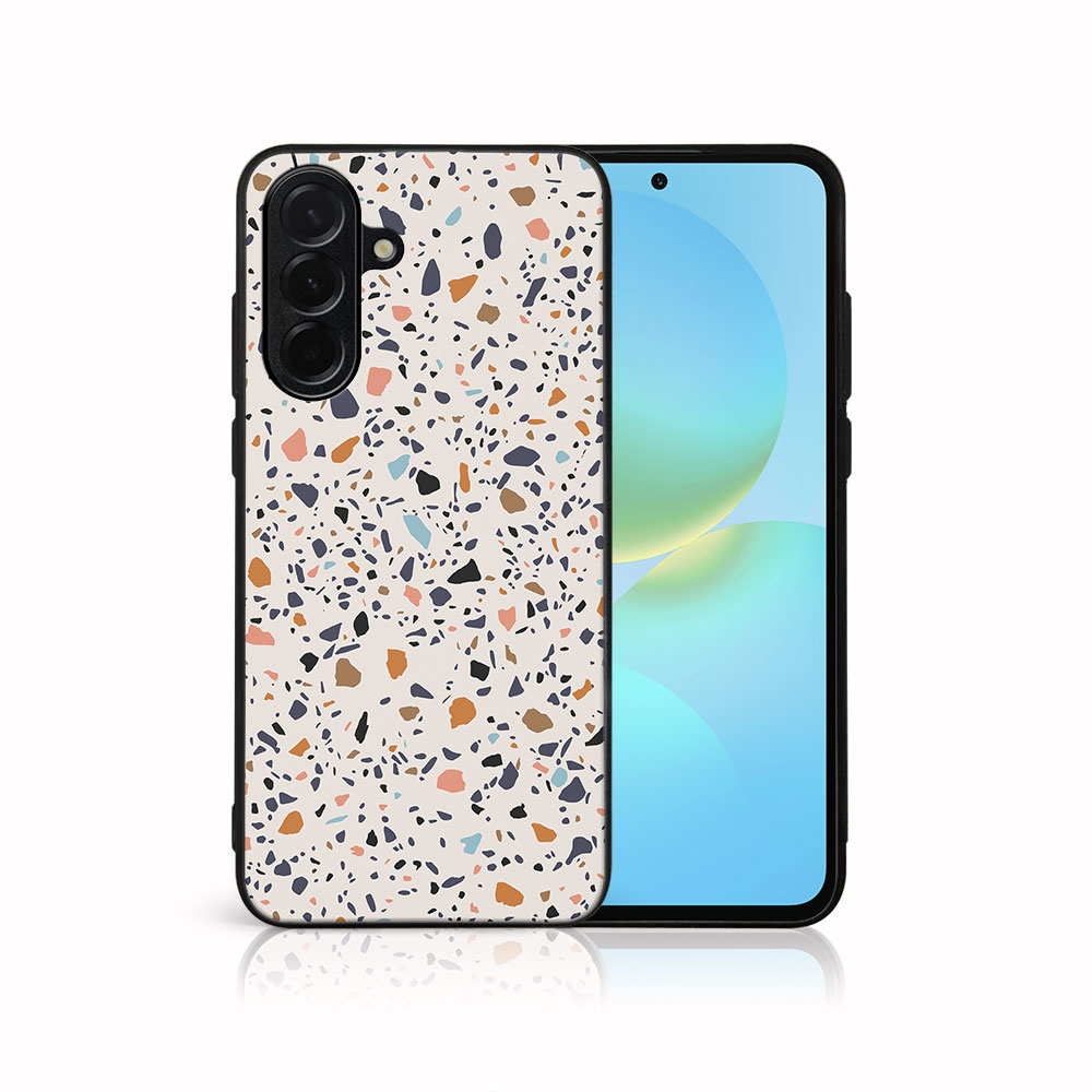 MY ART Ochranný kryt pro Samsung Galaxy A56 BEIGE TERRAZZO (162)