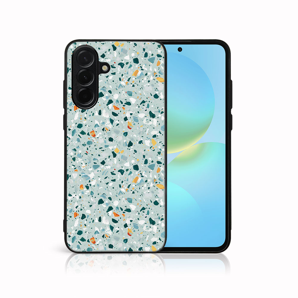 MY ART Ochranný kryt pro Samsung Galaxy A56 BLUE TERRAZZO (164)