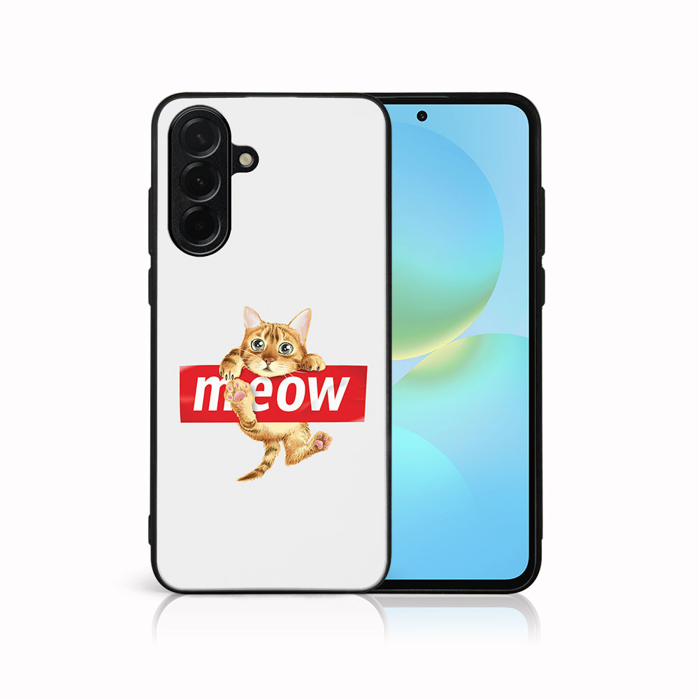 Levně MY ART Ochranný kryt pro Samsung Galaxy A36 MEOW (183)