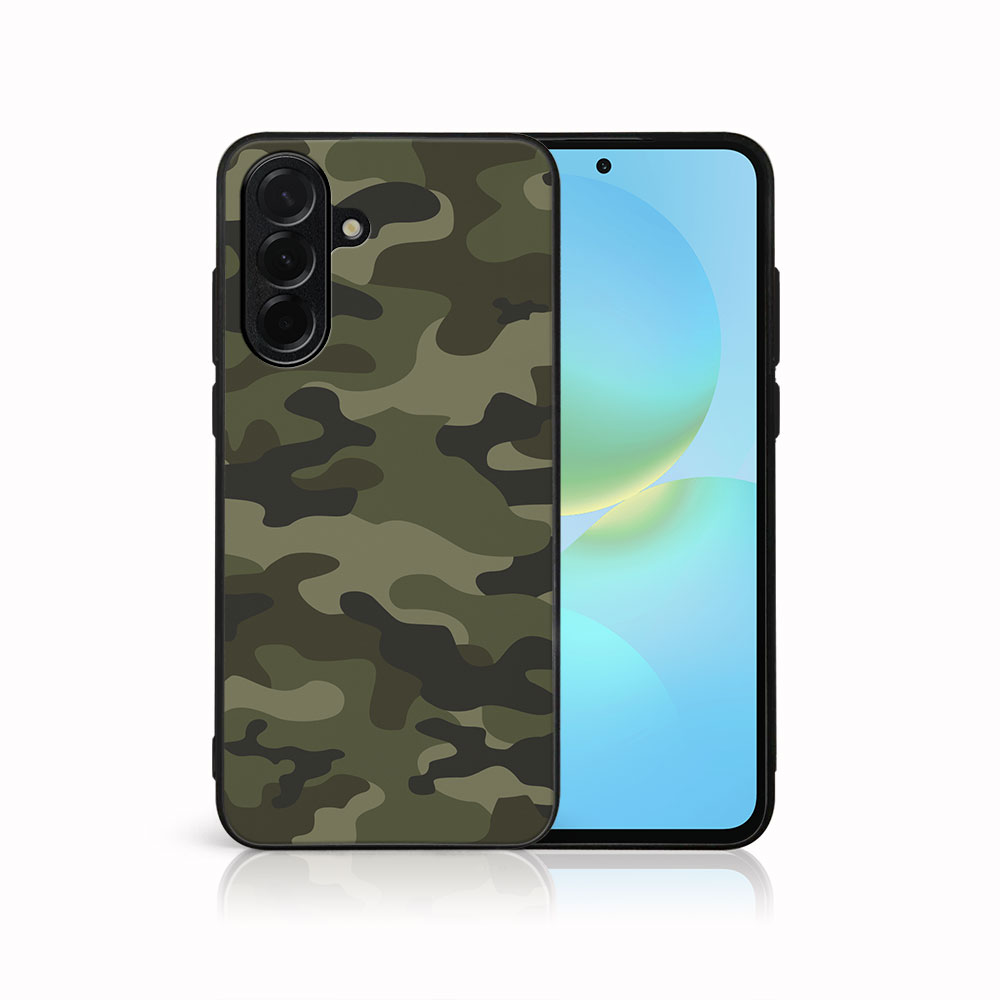 MY ART Ochranný kryt pro Samsung Galaxy A56 GREEN CAMO (235)