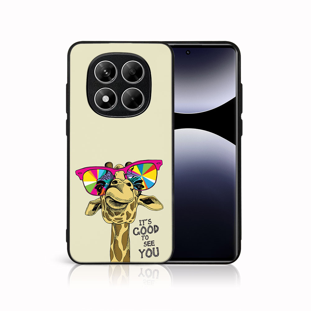 Levně MY ART Ochranný kryt pro Xiaomi Redmi Note 14 Pro GIRAFFE (180)