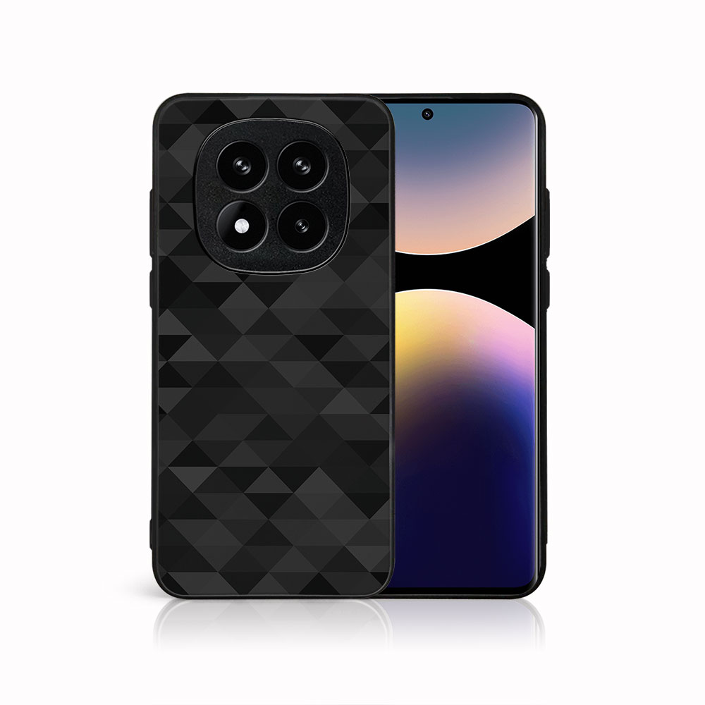 Levně MY ART Ochranný kryt pro Xiaomi Redmi Note 14 Pro+ 5G BLACK TRIANGLES (232)