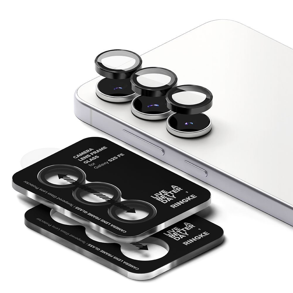 Levně RINGKE CAMERA FRAME PROTECTOR 2X Sklo pro fotoaparát Samsung Galaxy S25 FE