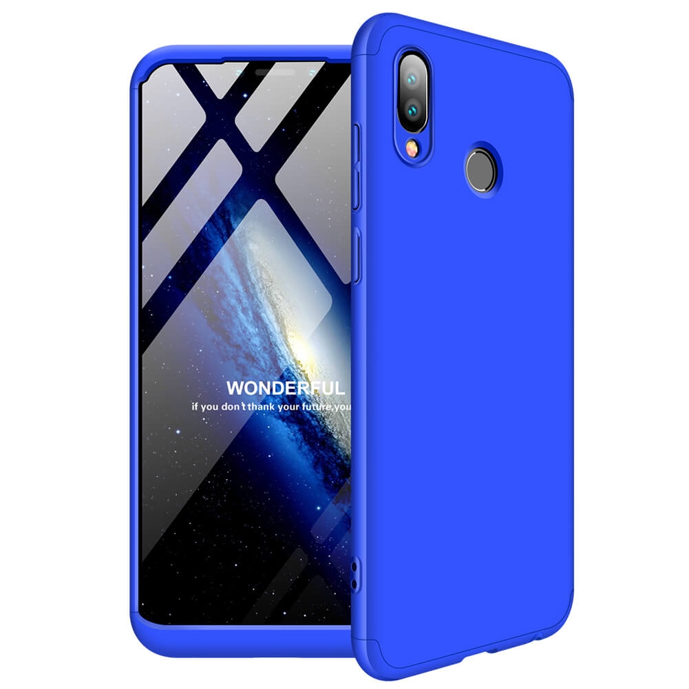 Levně 360° Ochranný obal Honor Play modrý