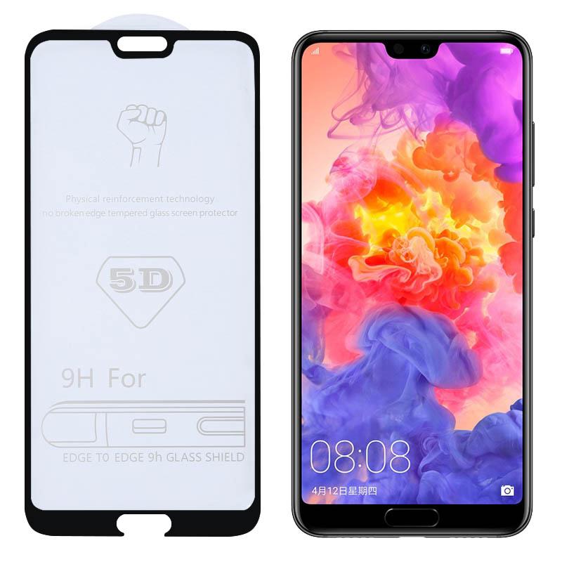 3D Tvrzené sklo Huawei P20 Pro černé