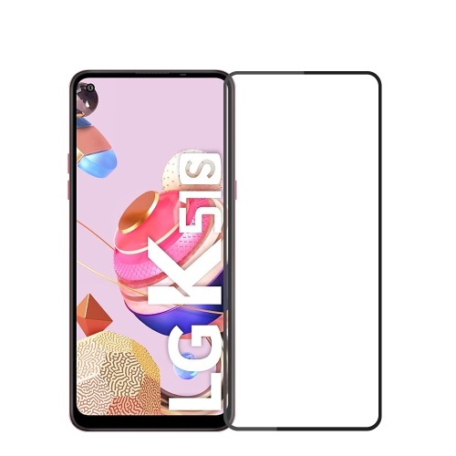 FORCELL 3D Tvrzené sklo LG K61 černé